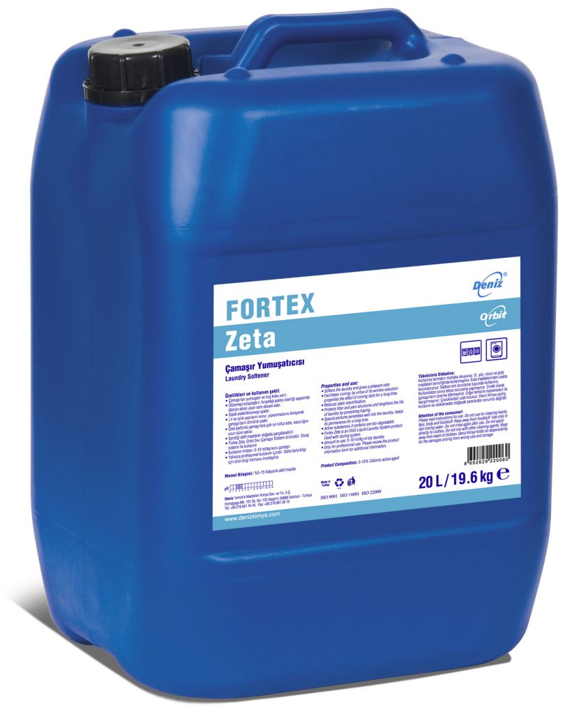 Deniz Fortex Zeta Çamaşır Yumuşatıcısı 20 Lt