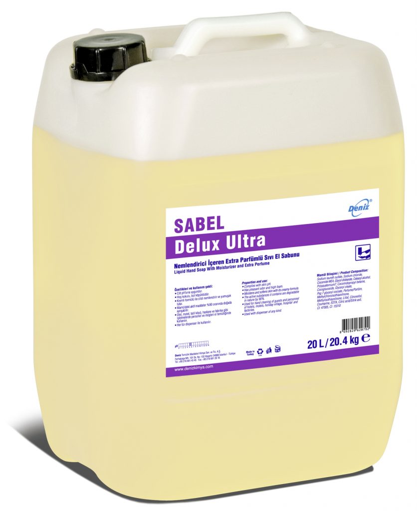 Deniz Sabel Delux Ultra Sıvı El Sabunu20 Lt