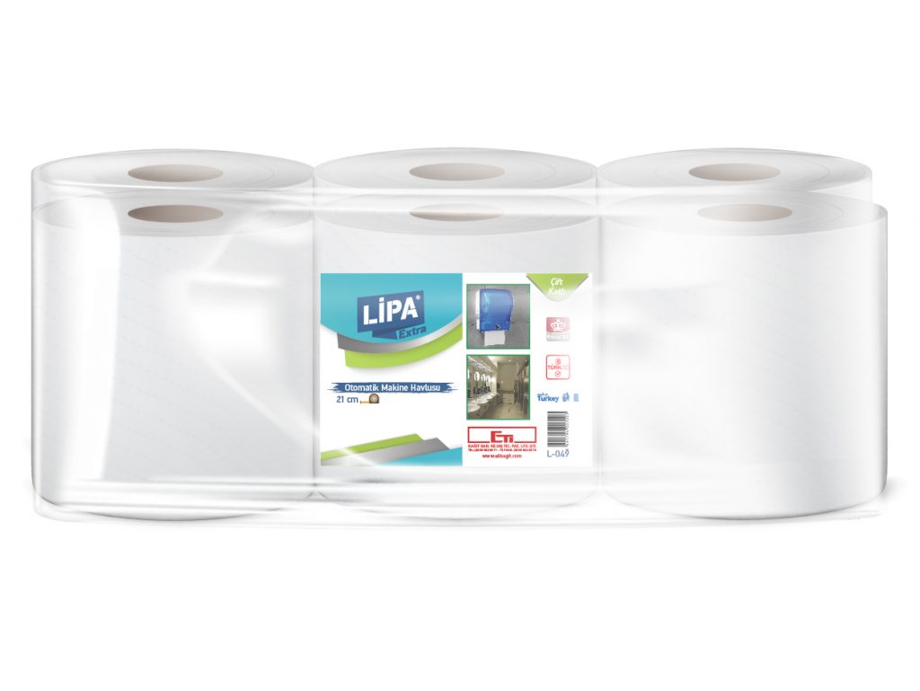 Lipa Extra Fotoselli Makine Havlusu 21 Cm 6 Lı